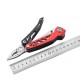Portable Folding Multifunctional Tools EDC Plier Saw Screwdriver Cutter Outdoor Camping Survival