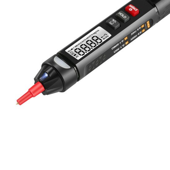 MT007 True RMS Digital Multimeter + Voltage Check Pen 2 In 1 Normal LCD Screen