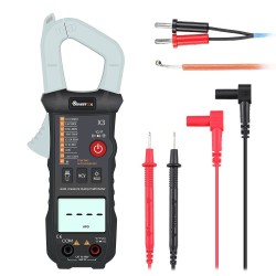 X3 Fully Intelligent True RMS Clamp Meter 6000Counts Automatic Identification Digital Multimeter with NCV Resistor/Diode/On-Off Test/Capacitor Test X3 Fully Intelligent True RMS Clamp Meter 6000Counts Automatic Identification Digital Multimeter with NCV Resistor/Diode/On-Off Test/Capacitor Test