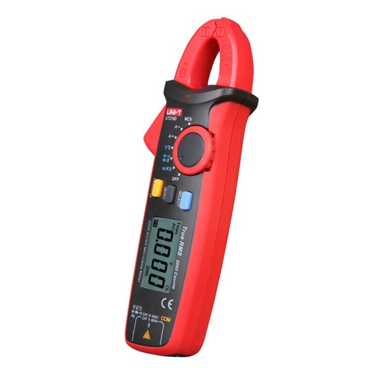 UT210D Digital Clamp Meter Temperature Measurement Auto Range Capacitance Multimeter AC/DC Cur