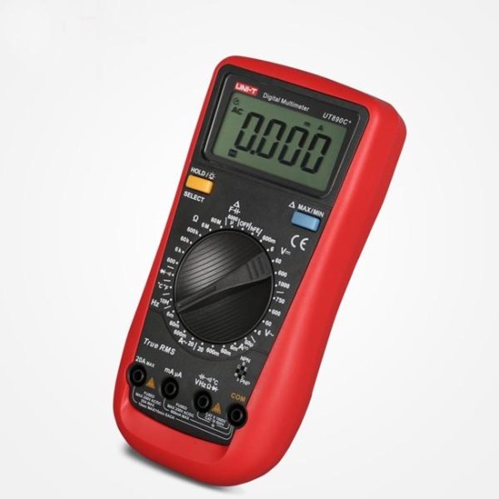 UT890C+ Digital True RMS Multimeter Multimetro Tester With Test Lead Cable