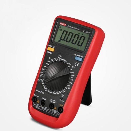 UT890C+ Digital True RMS Multimeter Multimetro Tester With Test Lead Cable