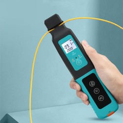 800~1700nm Live Fiber Optic Identifier Built in 10mw Visual Fault Locator for 3.0/2.0/0.9/0.25mm Fiber Optic Cable 800~1700nm Live Fiber Optic Identifier Built in 10mw Visual Fault Locator for 3.0/2.0/0.9/0.25mm Fiber Optic Cable