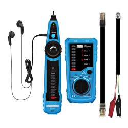 FWT11 RJ11 RJ45 Telephone Wire Tracker Tracer Toner Ethernet LAN Network Cable Tester Line Finder Continuity Check FWT11 RJ11 RJ45 Telephone Wire Tracker Tracer Toner Ethernet LAN Network Cable Tester Line Finder Continuity Check