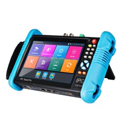 IPC9800Plus+ 7 Inch IP CCTV Tester Monitor Analog CVBS Camera Tester H.265 4K Video Testing Support ONVIF WIFI POE 12V Output IPC9800Plus+ 7 Inch IP CCTV Tester Monitor Analog CVBS Camera Tester H.265 4K Video Testing Support ONVIF WIFI POE 12V Output
