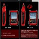 Large LCD Screen Network Cable Tester+Multimeter 2in1 400M/500M Cable Measure AC DC Current Voltage Measurement Anti-noise Line Tracker ET616/618