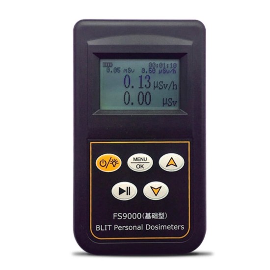 FS9000 Portable Electronic Nuclear Radiation Tester X R Hard B ray Geiger Counter Dosimeter Personal Radioactive Particles Counter