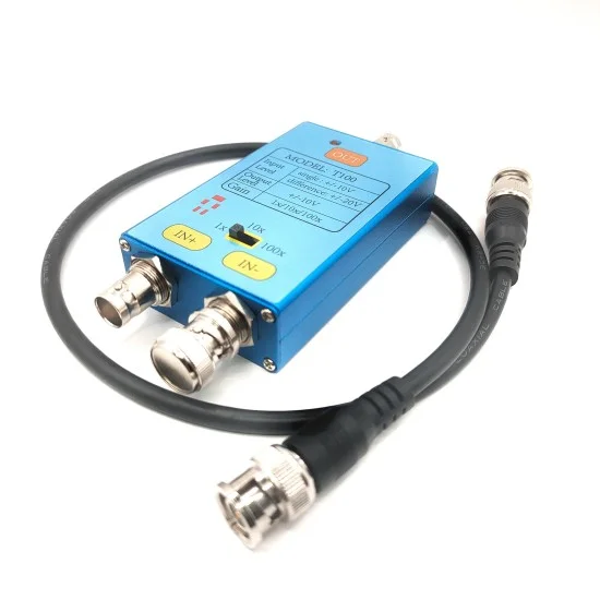 10M Bandwidth Oscilloscope Differential Probe Signal Amplifier for Weak