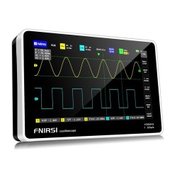 1013D 7inch Digital 2 Channels Tablet Oscilloscope 100M Bandwidth 1GS/s Sampling Rate 800x480 Resolution Capacitor Screen Touch+Gesture Operation 1013D 7inch Digital 2 Channels Tablet Oscilloscope 100M Bandwidth 1GS/s Sampling Rate 800x480 Resolution Capacitor Screen Touch+Gesture Operation