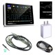 1013D 7inch Digital 2 Channels Tablet Oscilloscope 100M Bandwidth 1GS/s Sampling Rate 800x480 Resolution Capacitor Screen Touch+Gesture Operation