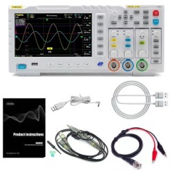 FNIRSI-1014D 7 Inch TFT LCD Display Screen 2 In 1 Dual Channel Input Storage Oscilloscope Digital Signal Generator FNIRSI-1014D 7 Inch TFT LCD Display Screen 2 In 1 Dual Channel Input Storage Oscilloscope Digital Signal Generator