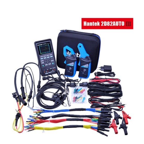 2D82 AUTO Digital Oscilloscope Multimeter 4 in1 2 Channels 80MHz Signal Source Automotive Diagnostic 250MSa/s