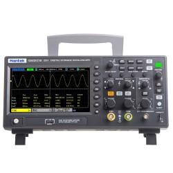 DSO2C10 Digital Oscilloscope 2CH Digital Storage 1GS/s Sampling Rate 100MHz Bandwidth Dual Channel Economical Oscilloscope DSO2C10 Digital Oscilloscope 2CH Digital Storage 1GS/s Sampling Rate 100MHz Bandwidth Dual Channel Economical Oscilloscope