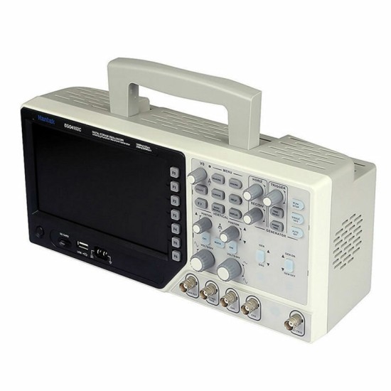 DSO4102C Handheld Digital Multimeter Oscilloscope USB 100MHz 2 Channels LCD Display + Arbitrary/Function Waveform Generator