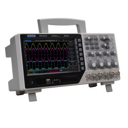 DSO4254B 250MHz Digital Storage Oscilloscope 4 Channels 1GS/s Sample Rate Portable Oscilloscope EU Plug DSO4254B 250MHz Digital Storage Oscilloscope 4 Channels 1GS/s Sample Rate Portable Oscilloscope EU Plug