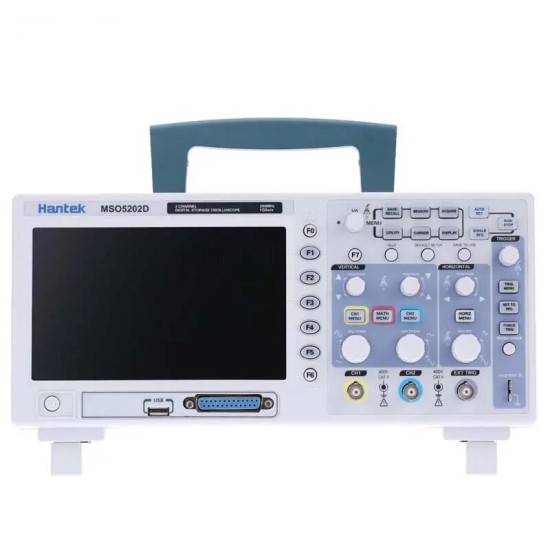 MSO5202D 2 in 1 Digital Oscilloscope 200MHz 2 Channels 1GSa/s + 16 Channels Logics Analyzer