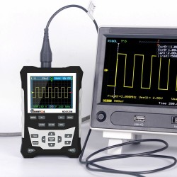 MDS120M Professional Digital Oscilloscope 120MHz Analog Bandwidth 500MS/s Sampling Rate 320x240 LCD Screen Support Waveform Storage with Backlight MDS120M Professional Digital Oscilloscope 120MHz Analog Bandwidth 500MS/s Sampling Rate 320x240 LCD Screen Support Waveform Storage with Backlight