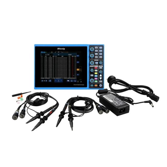 STO1102C Digital Smart Oscilloscope 100MHz 2CH Handheld Oscilloscope Automotive Scopemeter Oscilloscope