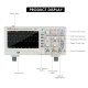 UTD2102e PLUS Digital Oscilloscope with 7inch LCD Display Scopemeter with 100MHz Bandwidth 2 Channels 500MS/S Real Time Sample