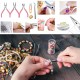 1171Pcs Jewelry Making Tools Beads DIY Bracelet Earring Accessories w/ 3 Layers Jewelry Box