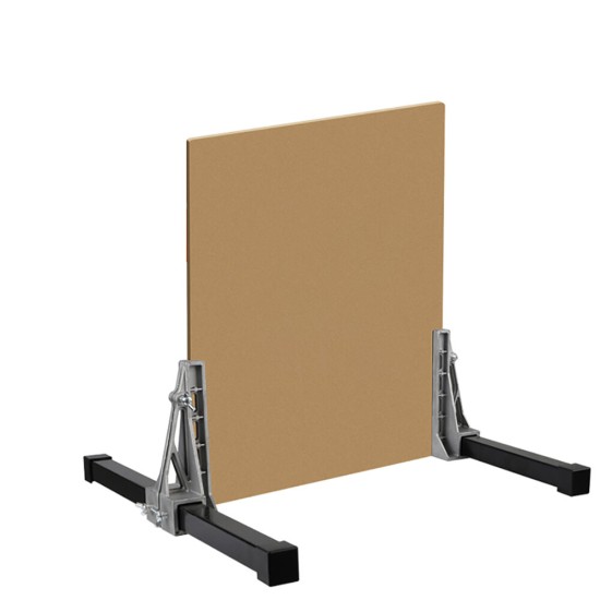 2Pcs 5-150mm Aluminum Alloy Gypsum Board Stand Sheet Support Frame Fixture Dry Wall Tool