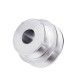 Aluminum Alloy 40&50mm Double Groove Pulley 8-20MM Fixed Bore V-shape Pulley Wheel for 10MM Belt