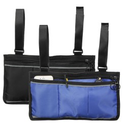 Wheelchair Side Bag Armrest Pouch Organizer Bag Phone Pocket Walker Scooter Tool Bag Wheelchair Side Bag Armrest Pouch Organizer Bag Phone Pocket Walker Scooter Tool Bag