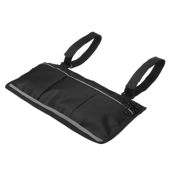 Wheelchair Side Bag Armrest Pouch Organizer Bag Phone Pocket Walker Scooter Tool Bag