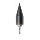 1Pc 32/42mm HSS Round/Square/Hexagonal Shank Firewood Drill Bit Splitter Wood Split Cone Drill Bit For Tree Cutting