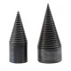 1Pc 32/42mm HSS Round/Square/Hexagonal Shank Firewood Drill Bit Splitter Wood Split Cone Drill Bit For Tree Cutting