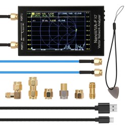 V2 50kHz-3GHz IPS 4.3Inch LCD Display Vector Network Analyzer S-A-A-2 Antenna Analyzer Short Wave HF VHF UHF V2 50kHz-3GHz IPS 4.3Inch LCD Display Vector Network Analyzer S-A-A-2 Antenna Analyzer Short Wave HF VHF UHF
