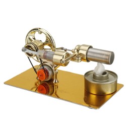 1PC 16 x 8.5 x 11 cm Physical Science DIY Kits Stirling Engine Model with Parts 1PC 16 x 8.5 x 11 cm Physical Science DIY Kits Stirling Engine Model with Parts