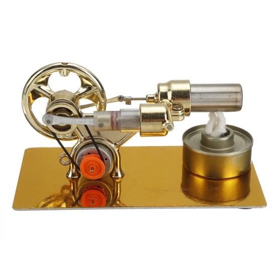 1PC 16 x 8.5 x 11 cm Physical Science DIY Kits Stirling Engine Model with Parts