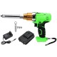 26V Electric Cordless Rivet Guns Insert Nut Pull Riveting Tool LED Light With Battery