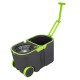 360 Degree Spin Floor Mop Rotating Bucket Set With Wheels Home Cleaning Tools