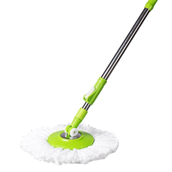 360 Degree Spin Floor Mop Rotating Bucket Set With Wheels Home Cleaning Tools