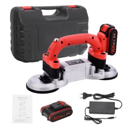 6 Speed Tile Tiling Machine Vibrator Suction Floor Plaster Laying With Battery+Case 6 Speed Tile Tiling Machine Vibrator Suction Floor Plaster Laying With Battery+Case