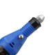 9V 500MA 6 Grinding Heads + 6 Grinding Wheels Black/blue Speed 20000rpm Mini Electric Sander Grinding Pen