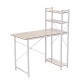 Computer Desk Student Study Table Home Office Workstation Corner Shelf Storage