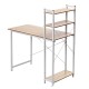 Computer Desk Student Study Table Home Office Workstation Corner Shelf Storage