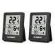 Digital Indoor Hygrometer Thermometer Rome Temperature Humidity Sensor Monitor °C/°F