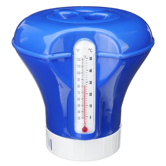 Floating Thermometer Swimming Pool Thermometer Dispenser