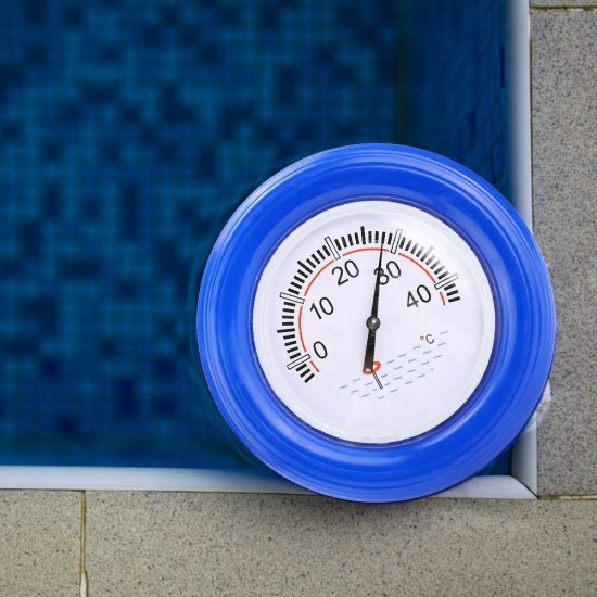 Swimming Pool SPA Floating Thermometer Water Temperature Gauge Dial Meter Device Thermometer Water Temperature Gauge Dial Meter