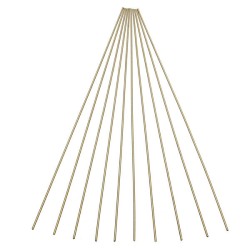 10Pcs 1.6mm x 250mm HS221 Brass Welding Rods Brass Brazing Rods 10Pcs 1.6mm x 250mm HS221 Brass Welding Rods Brass Brazing Rods