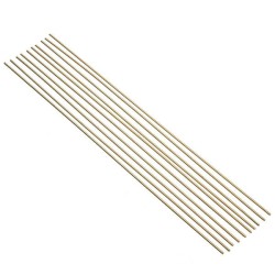 10Pcs 1.6mm x 250mm HS221 Brass Welding Rods Brass Brazing Rods 10Pcs 1.6mm x 250mm HS221 Brass Welding Rods Brass Brazing Rods
