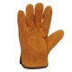 Garden Gardening Welder Gloves Men Women Thorn Proof Leather Work Gloves Yellow