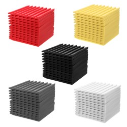 12Pcs 30x30x2.5cm Soundproofing Foam Acoustic Wall Panels Studio Soundproof Foam 12Pcs 30x30x2.5cm Soundproofing Foam Acoustic Wall Panels Studio Soundproof Foam