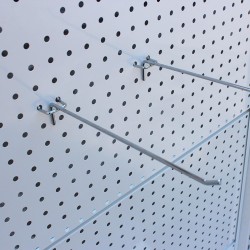 25Pcs 50mm Length Pegboard Hooks Board Slat Wall Retail Display Shop Peg Home Hook 25Pcs 50mm Length Pegboard Hooks Board Slat Wall Retail Display Shop Peg Home Hook