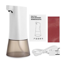 350ml Infrared Sensor Automatic Soap Dispenser Touchless Stand Foam Hand Washer 350ml Infrared Sensor Automatic Soap Dispenser Touchless Stand Foam Hand Washer