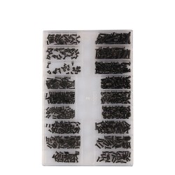 500Pcs Durable Mini Screw DIY Kit 18 Types Assemble Laptop Repair Screw Fastener 500Pcs Durable Mini Screw DIY Kit 18 Types Assemble Laptop Repair Screw Fastener